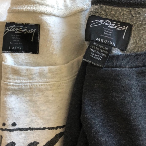 Stussy light weight sweatshirts - Picture 3 of 3
